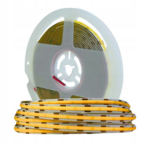 LED-band COB 5W/m 12V 3000K - 5m
