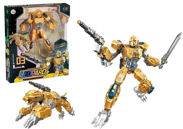 Robottimaailman leopardi