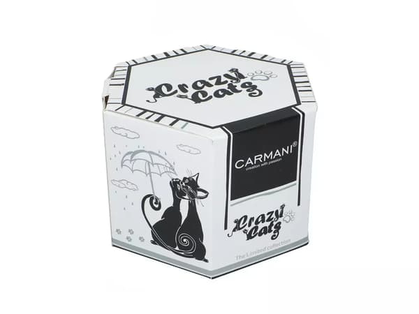 Carmani krus - sorte og hvide katte