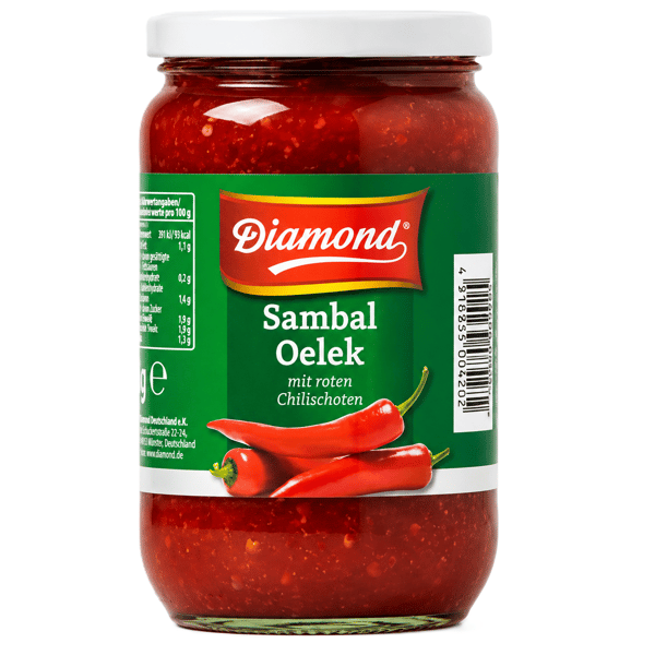 DIAMANT | sambalsås | OELEK | 740 g