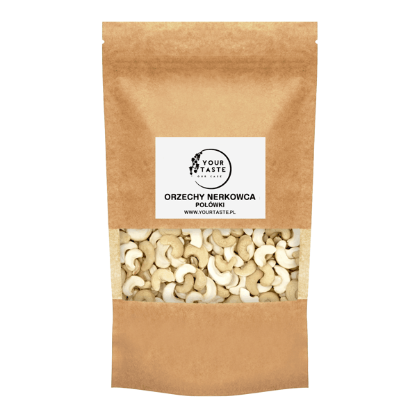 Halvade cashewnötter 500 g