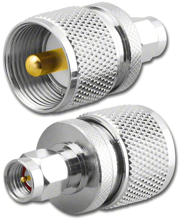 SMA-pistoke / UHF-pistokesovitin