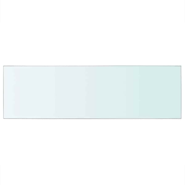 vidaXL klart glaspanel 80x25 cm
