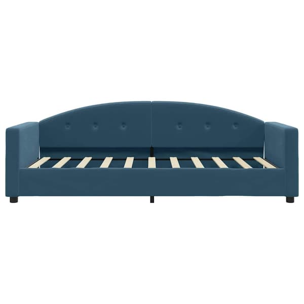 vidaXL Bäddsoffa blå 80x200 cm klädd i sammet