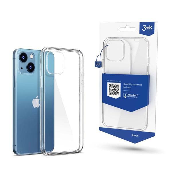 3MK Clear Cover til iPhone 13, gennemsigtig