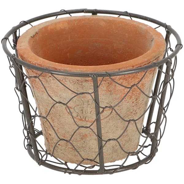 Rustik terrakotta urtepotte 12,5 cm