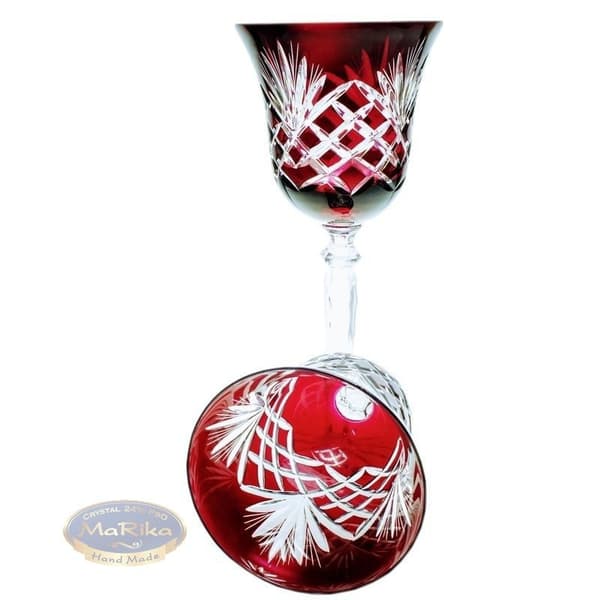 Rubin krystal vinglas 280 ml ananas