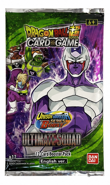 Dragon Ball Super CG B17 Ultimate Squad Booster Pack-kortset (1-pack)