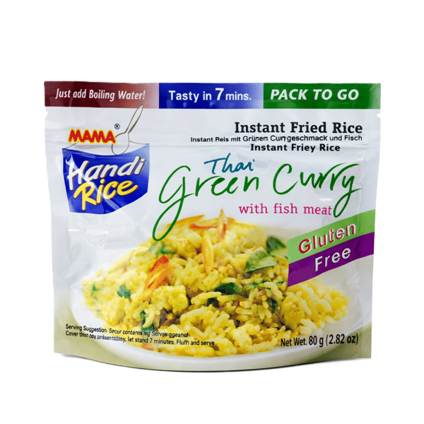 MAMA | Snabbrätt | Grönt curryris | 80 g