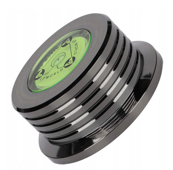 Pladeklemme, pladespillerstabilisator, aluminium, sort.