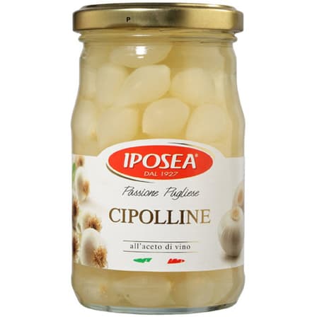 Iposea små lökar i vinäger 290g