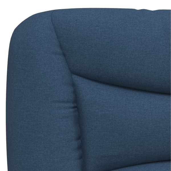 vidaXL hovedgærdehynde, blå, 90 cm, stof