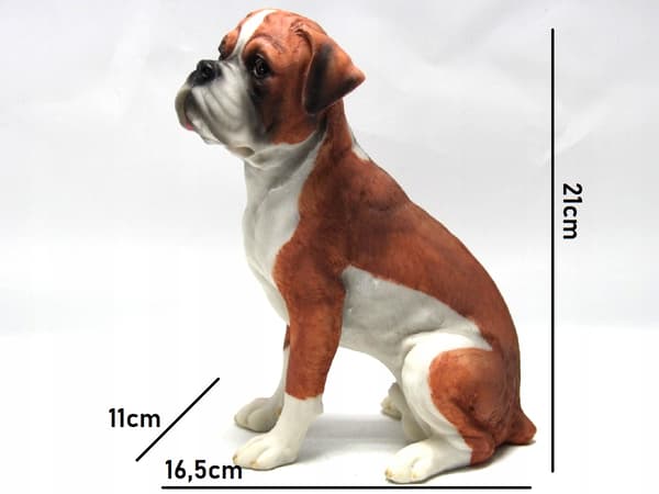 ELEGANT BOXERHUNDEFIGUR