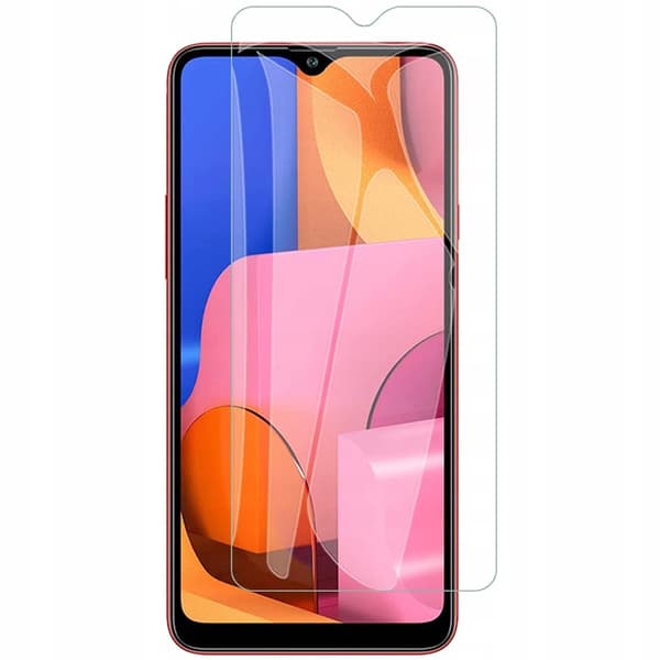 SMART MAGNET BOOKHOLSTER för Samsung Galaxy A20S GULD + GLAS