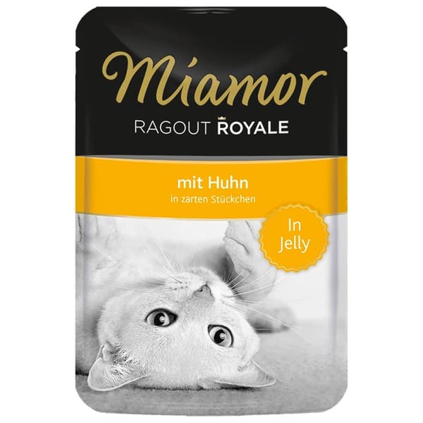 Miamor Ragout Royal - våtfoder för katter kyckling i gelé 100g