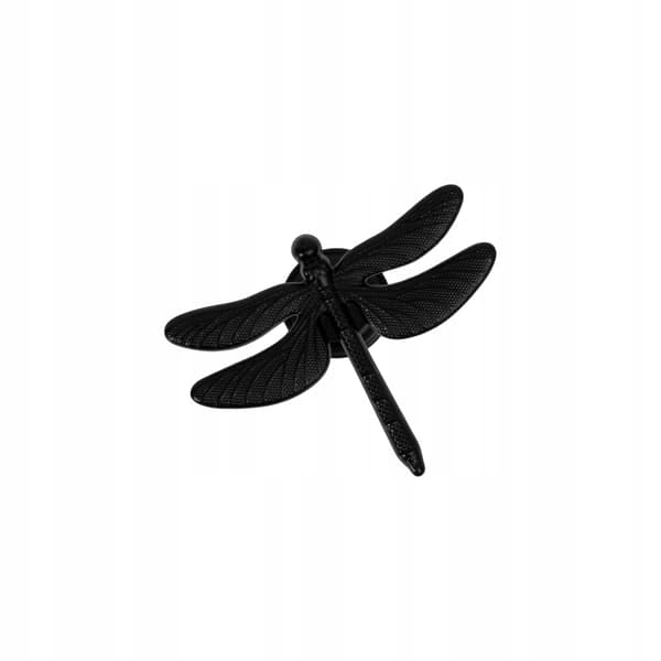 DRAGON FLY møbelgreb, møbelknop, til møbler, garderobeskabe, sort AKS