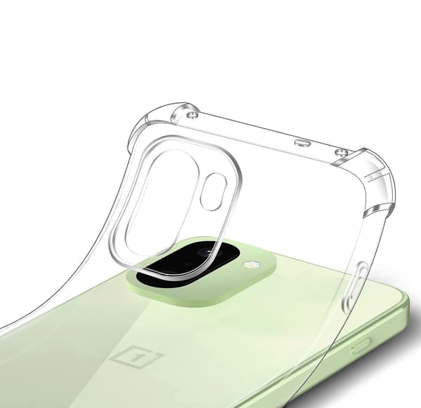 Fodral för OnePlus 15R, Stoppsäker, Transparent