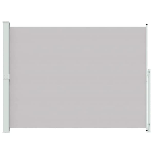 vidaXL Utfällbar sidomarkis för uteplats 220x300 cm grå