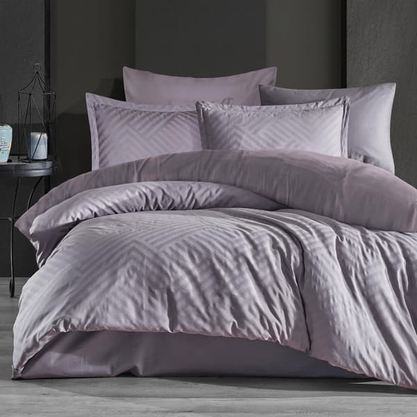 Bomullssängkläder 200x220 satin jacquard Tula-2