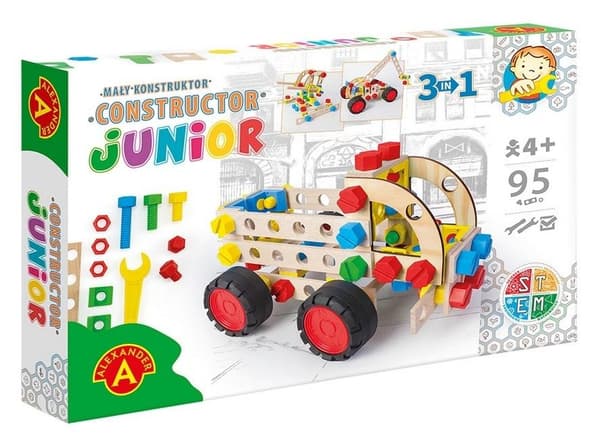 Little Constructor Junior - Kuorma-auto 3in1 ALEX