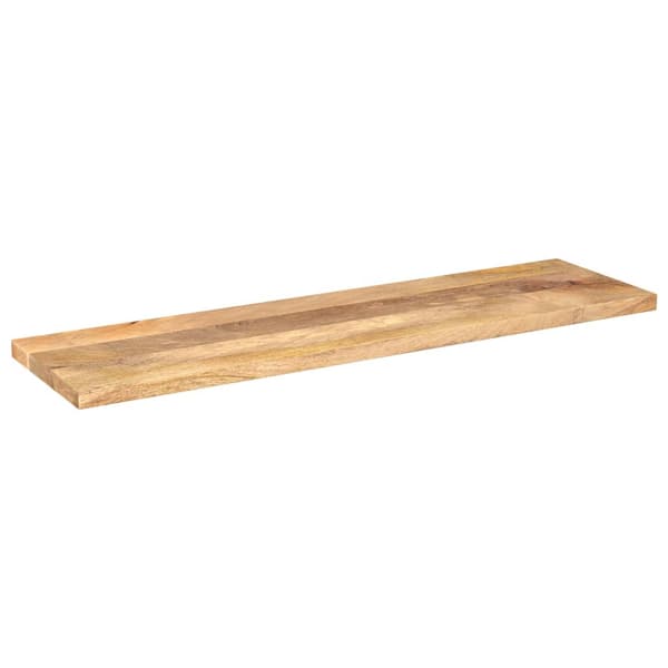 vidaXL bordplade 110x40x3,8 cm rektangulær massiv mangotræ