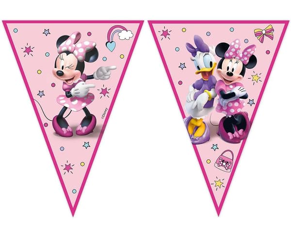 Minnie Junior Flag Girland