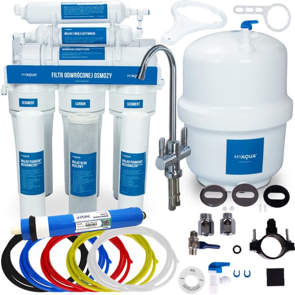 RO6 omvendt osmose vandfilter + mineralisator