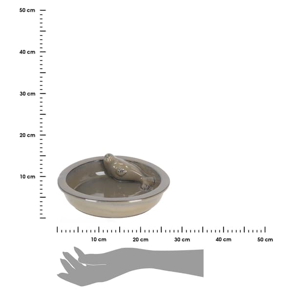 Keraaminen lintukylpy tiivisteellä
