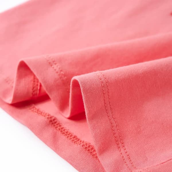 Barn långärmad T-shirt, rosa, 128