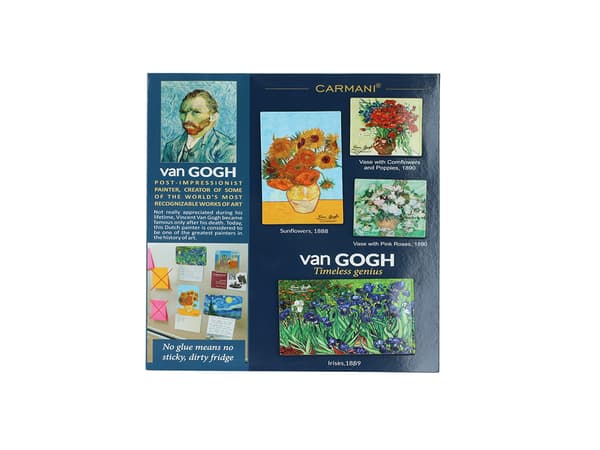 Carmani, sæt med 4 magneter - VAN Gogh