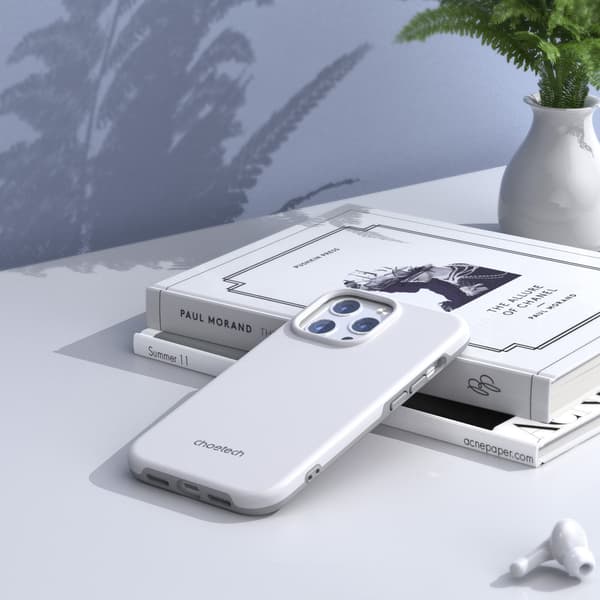 iPhone 13 Pro MFM Anti-fall-skal vitt
