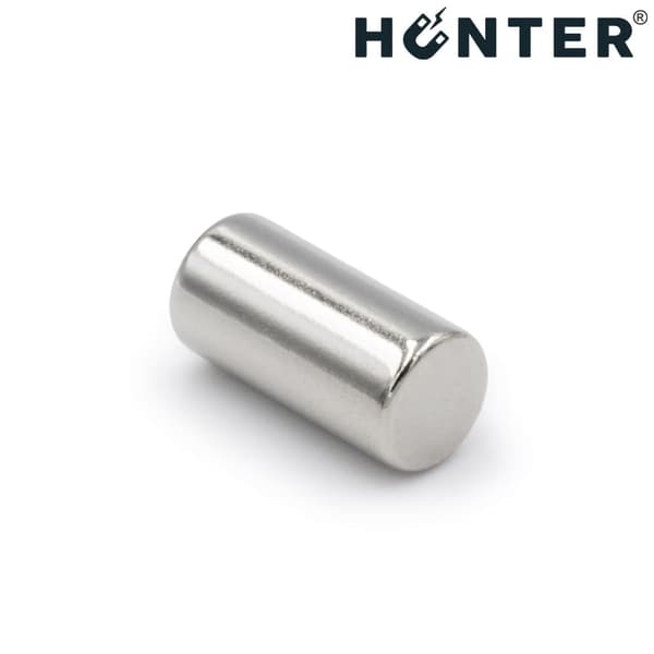 Hunter neodymcylindermagnet 5x10 mm stærk rund skive