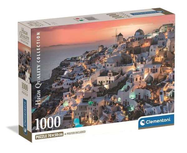 Pussel 1000 nyanser av Santorini