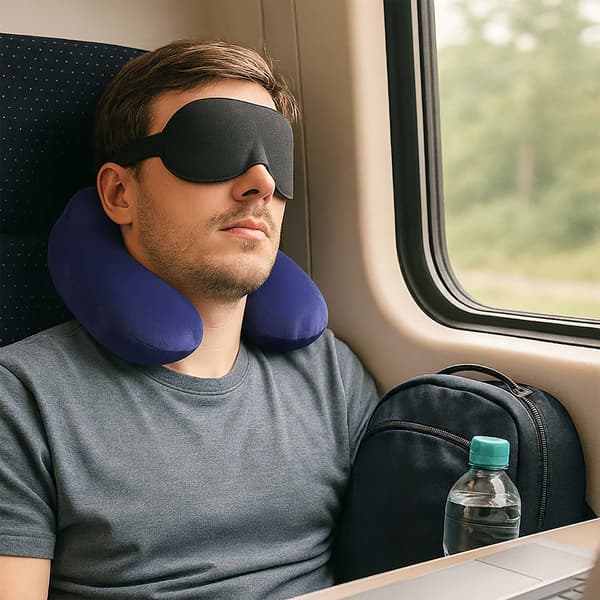 RESEKUDD VIRKADE ÖGONMASK SÖMNBLÅSESET