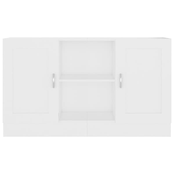 vidaXL Skåp, Vitt, 80x40x75 cm, Träbaserat Material