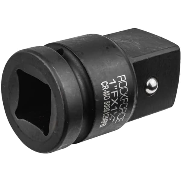 ROCKFORCE IMPACT-adapter 1"(In)x1.5"(U) CR-MO-stål