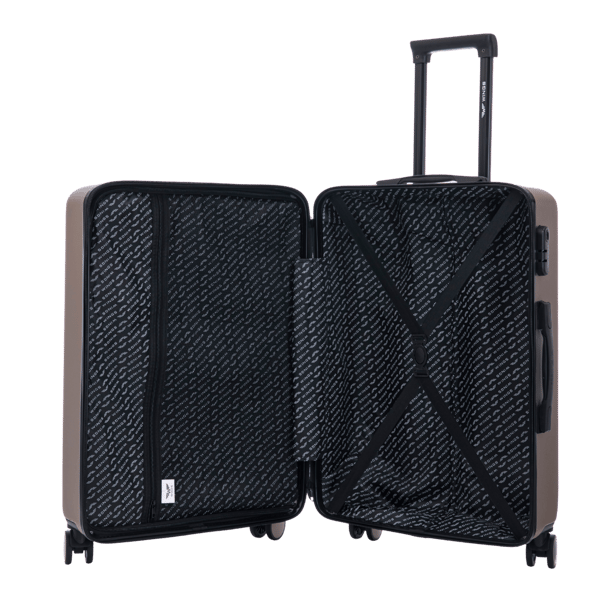 MEDIUM Wings ABS+ COOT 24" champagnefärgad resväska