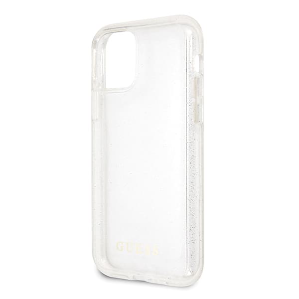 Guess Glitterskal till iPhone 11 Pro, Silver