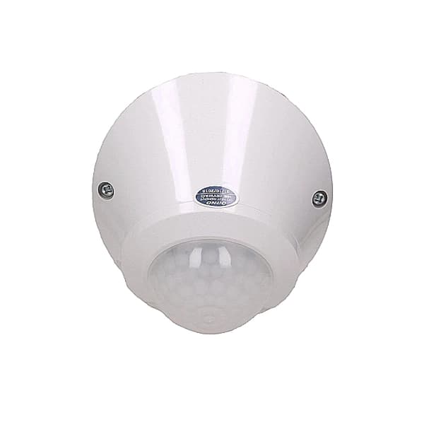 Utomhus LED Skymningssensor Vägg 360 grader 800W Ytmonterad Vit