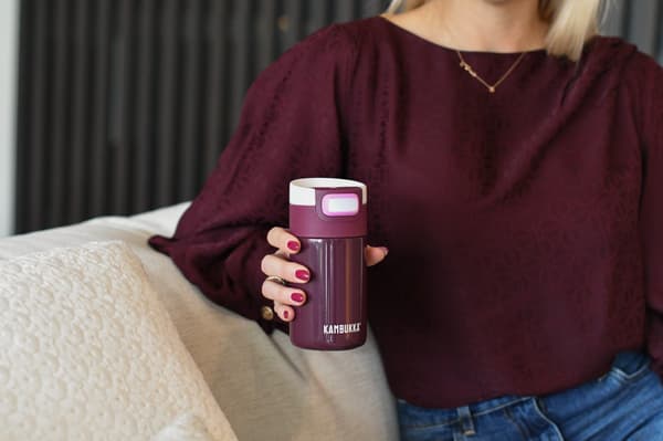 Kambukka Etna Thermal Mug 300ml Cherry Lacquer