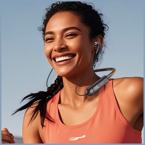 AWEI G82BL Bluetooth-sporthörlurar svarta