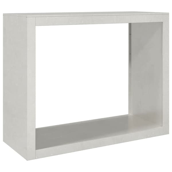 vidaXL brænderist 100x40x80 cm rustfrit stål
