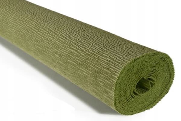 Krøllepapir 50x250cm 180gr 562 oliven 6028