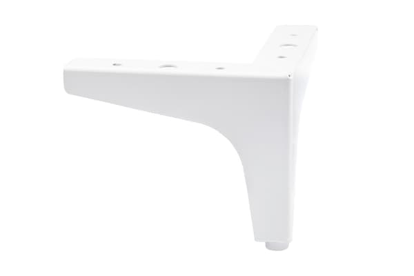 Møbelben H 100 mm hvid