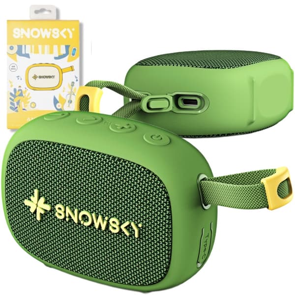 FiiO Snowsky Anywhere - grön - Bärbar Bluetooth-högtalare