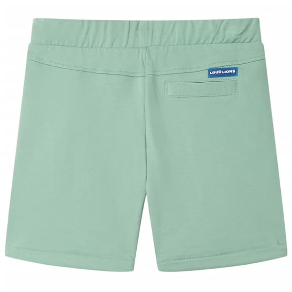 Børneshorts med snøre, lys khaki, 104