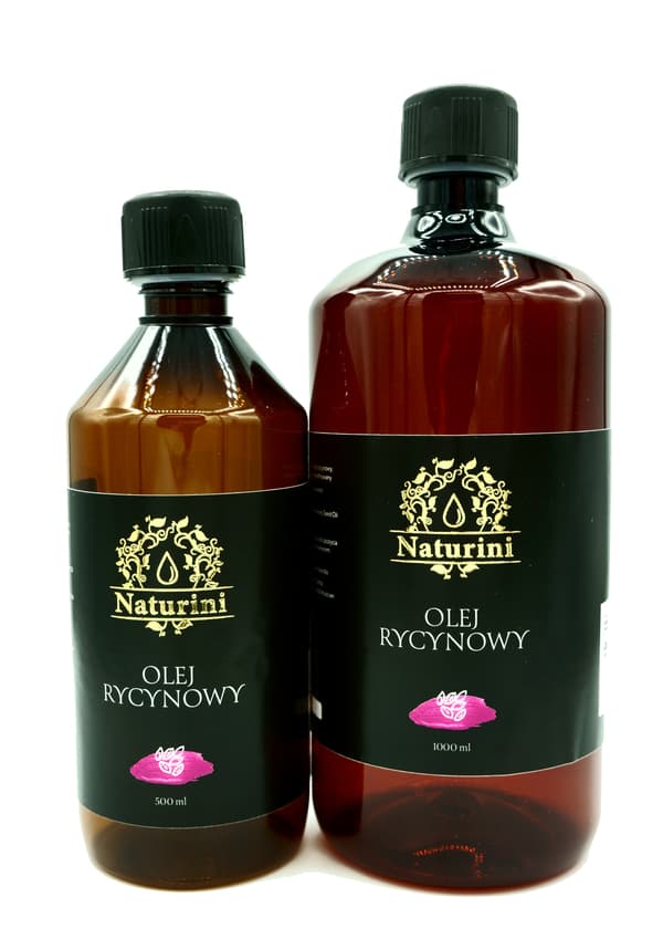 Jalostamaton luonnollinen risiiniöljy 500ml