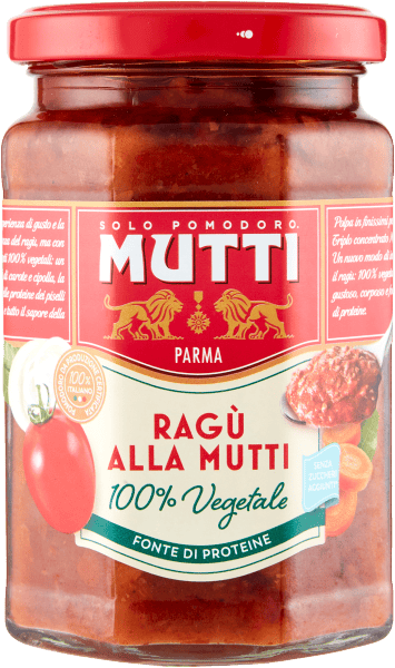 Mutti 100% grönsaksragu pastasås 280g