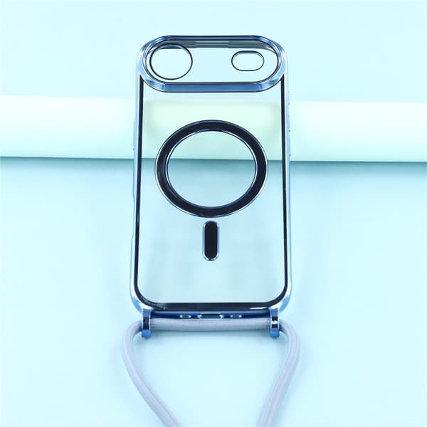 iPhone Air -kotelo, Electro MagSafe, sininen + hihna