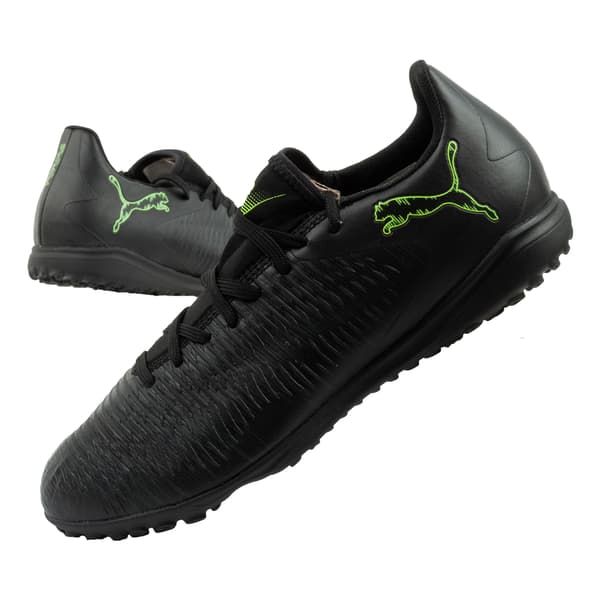 Puma Future 8 Play TT Sort Lysegrøn [108605 02] størrelse 39
